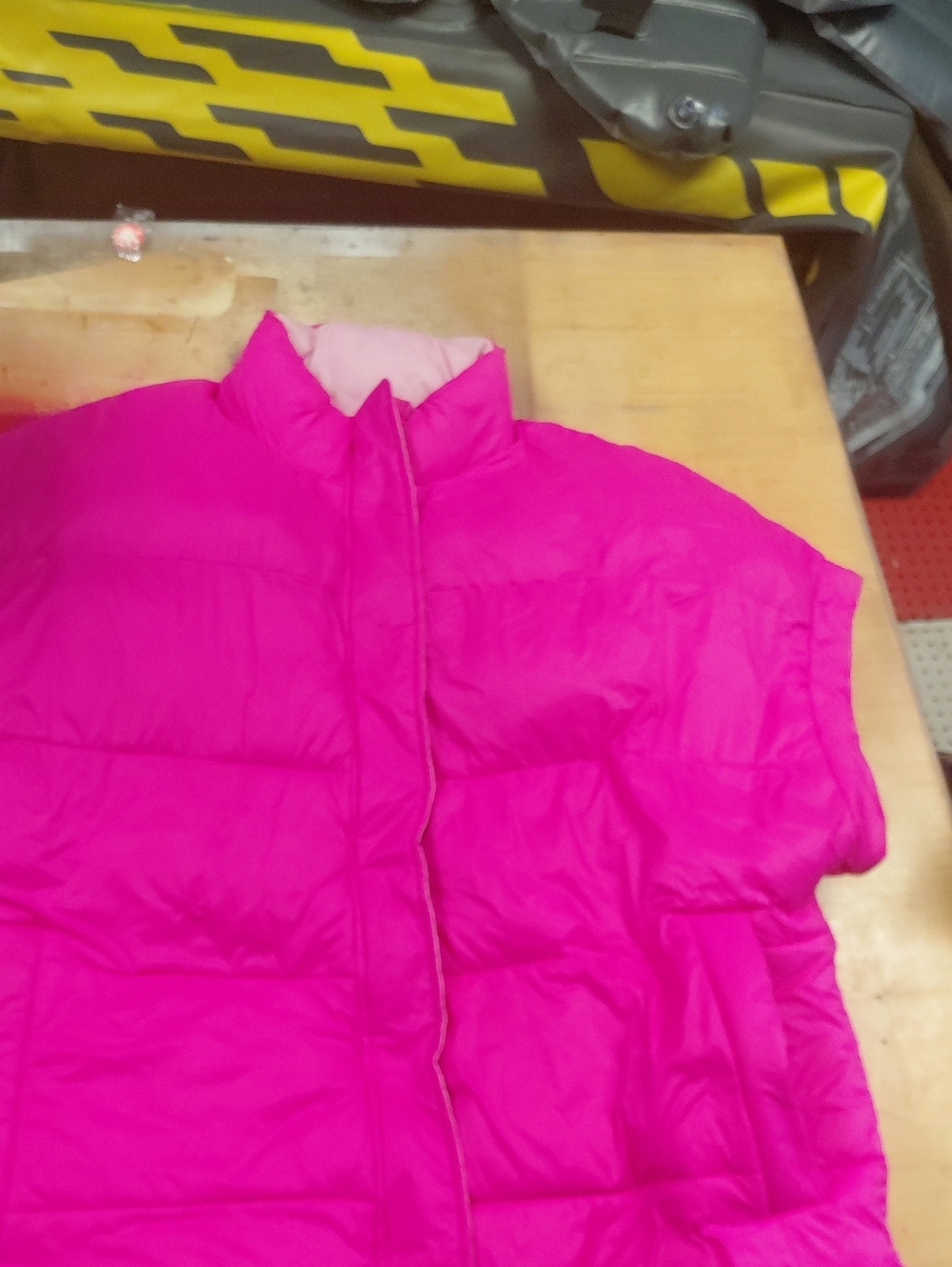 UGG Vibrant Pink Sleeveless Puffer Vest